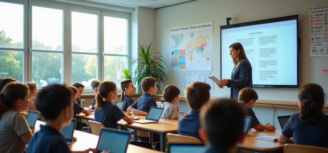 Équipements numériques scolaires : état des lieux dans les établissements publics